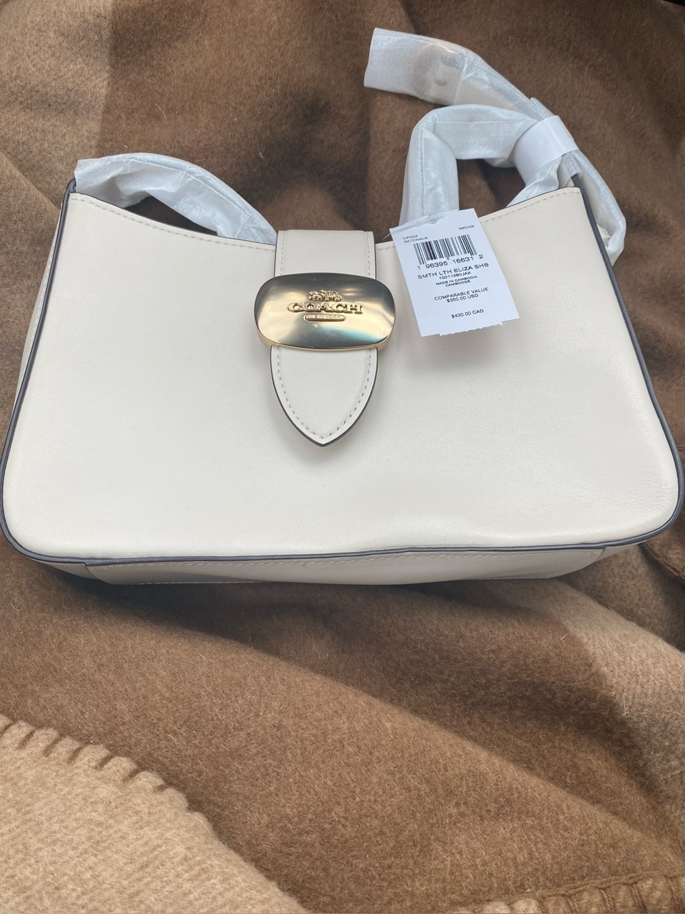 Coach Eliza, shoulder bag in refined smooth leather